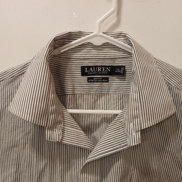 Ralph Lauren Black Label Button Up Dress Shirt Mens large - Picture 5 of 16